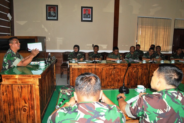 Korem 073/Mkt Siap Sambut Peringatan Hari Juang Kartika